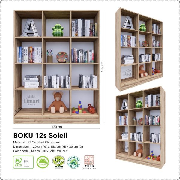 Bookshelf BOKU Series 12s Soleil